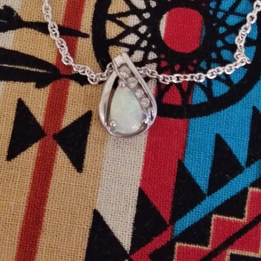 Opal necklace